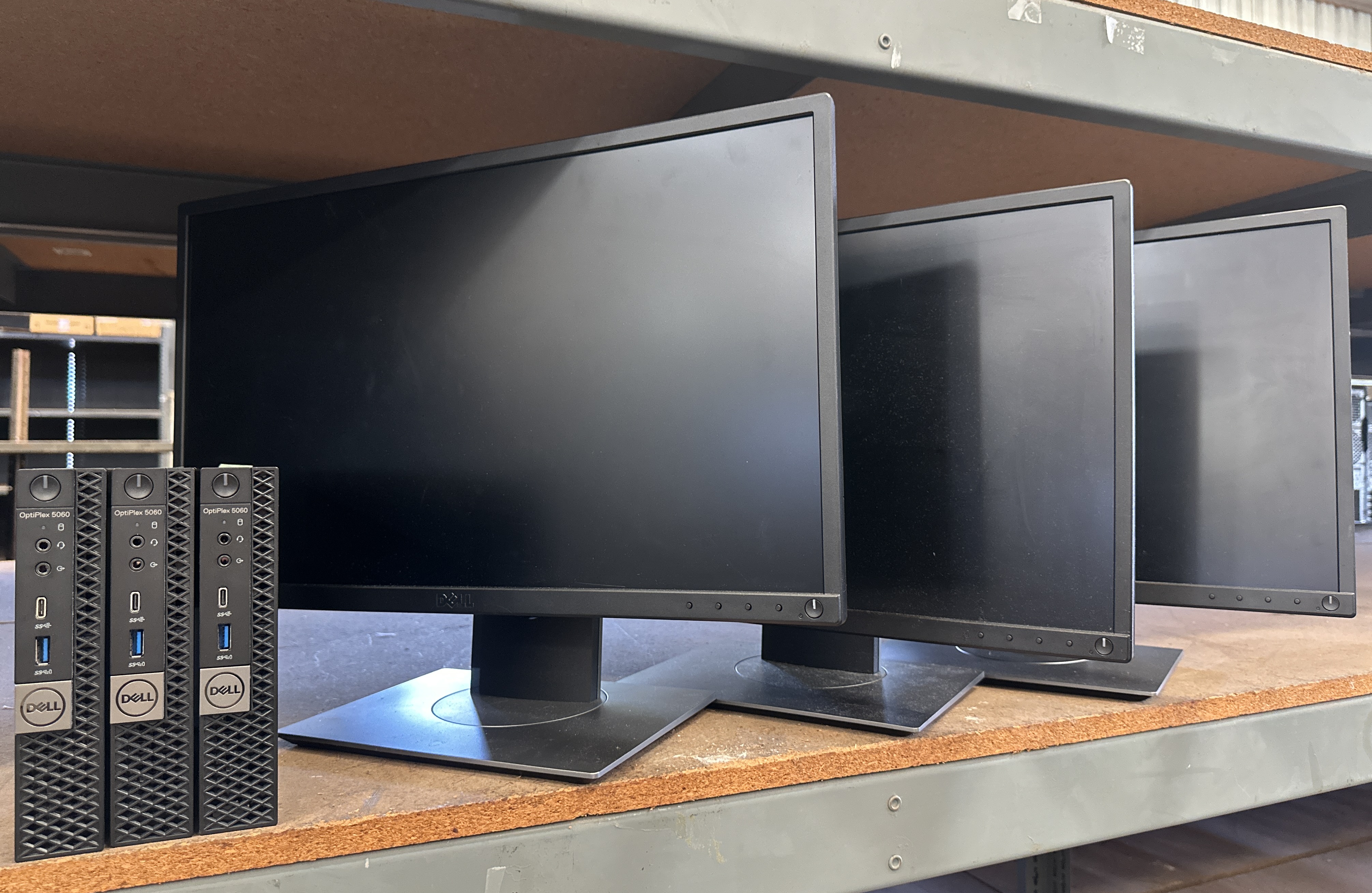 PC; Dell Optiplex 5060 & Dell Monitor - PC; Dell Optiplex 5060 & Dell Monitor